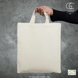 sac porte document A4 28x32cm écru 140g